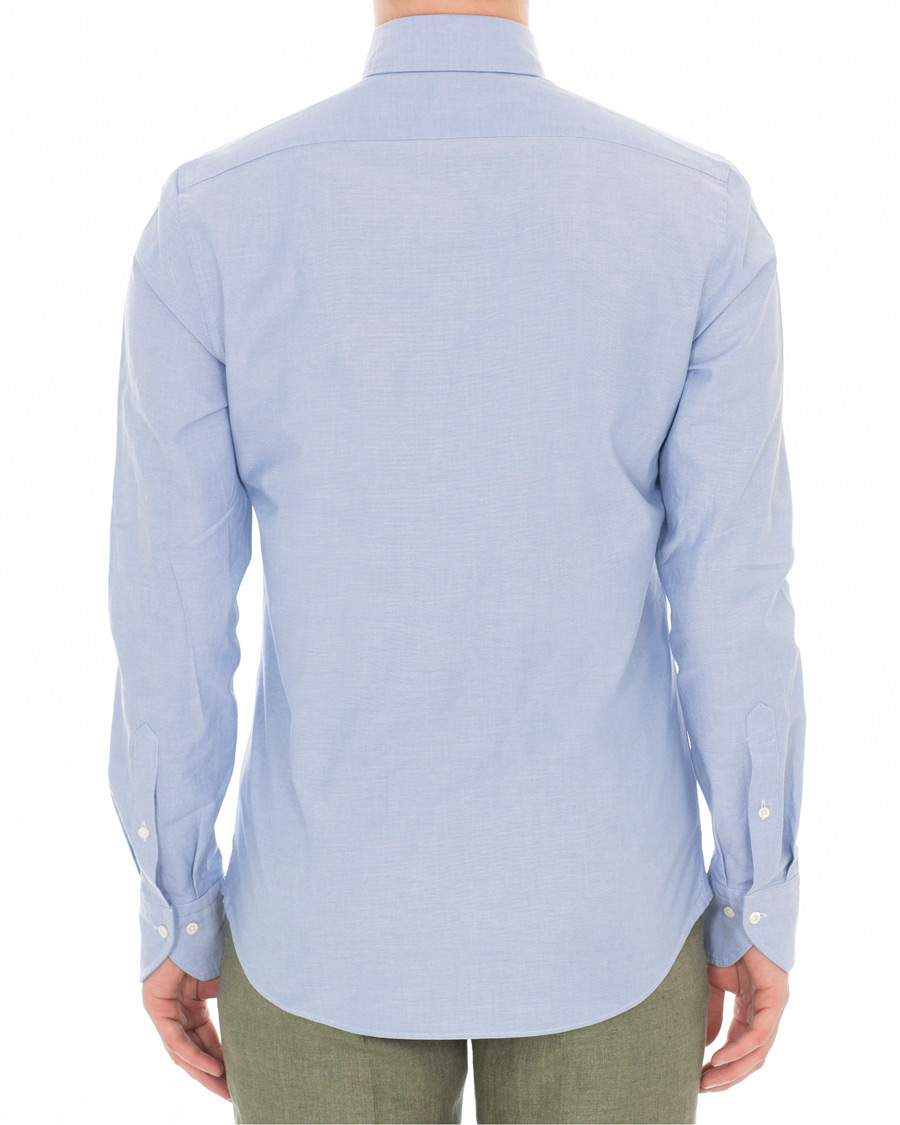 Herre | Skjorter | Stenströms | Slimline Oxford Shirt Light Blue