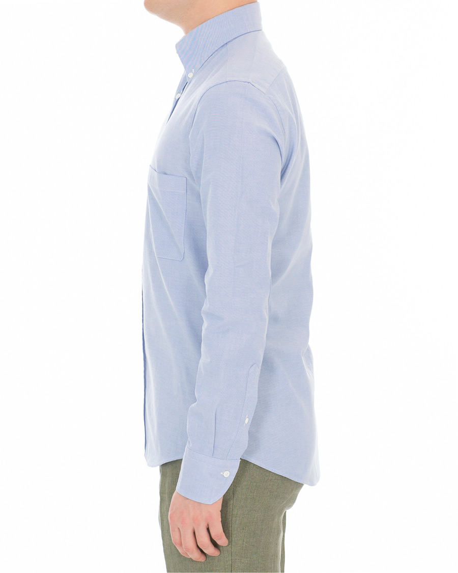 Herre | Skjorter | Stenströms | Slimline Oxford Shirt Light Blue