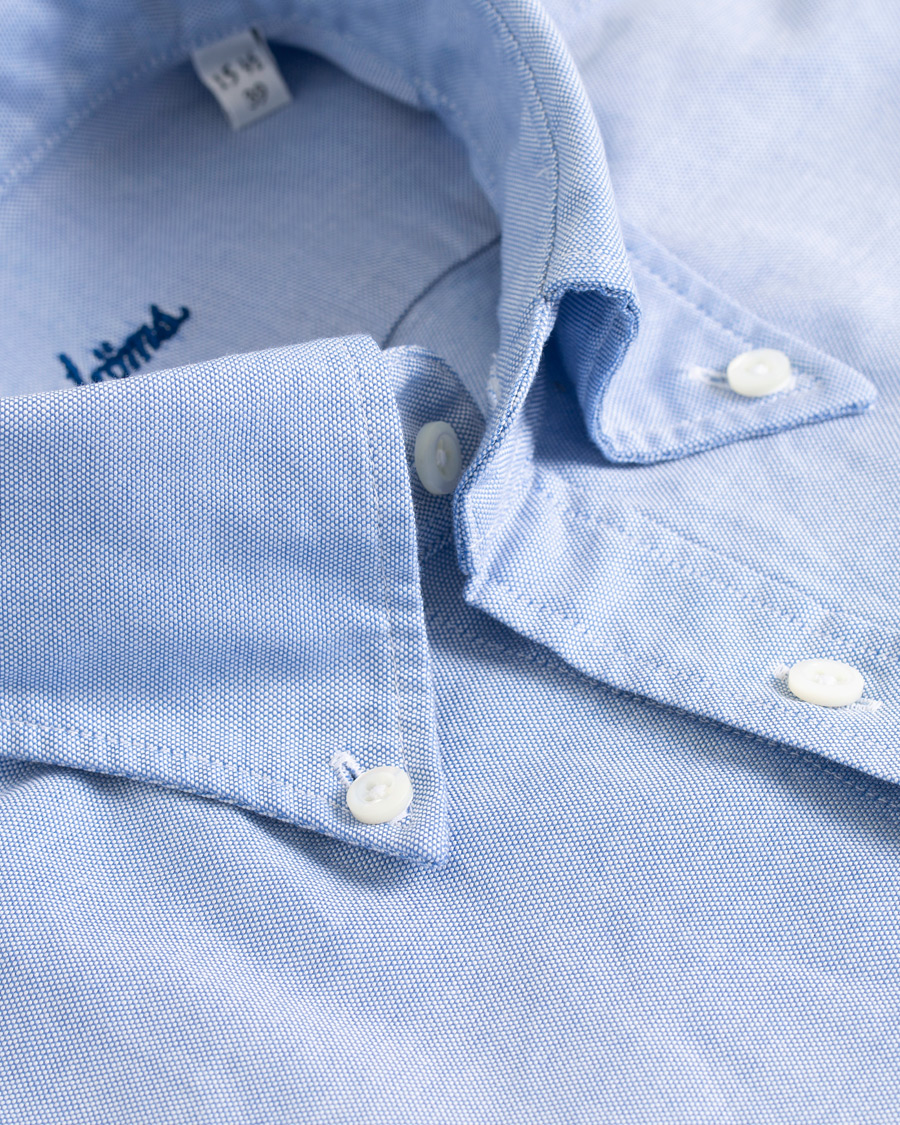 Herre | Skjorter | Stenströms | Slimline Oxford Shirt Light Blue
