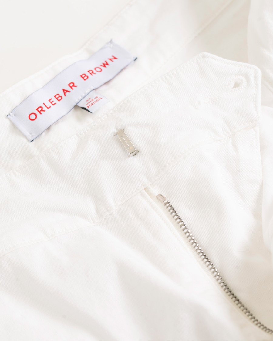 Herre | Shorts | Orlebar Brown | Bulldog Cotton Twill Shorts White