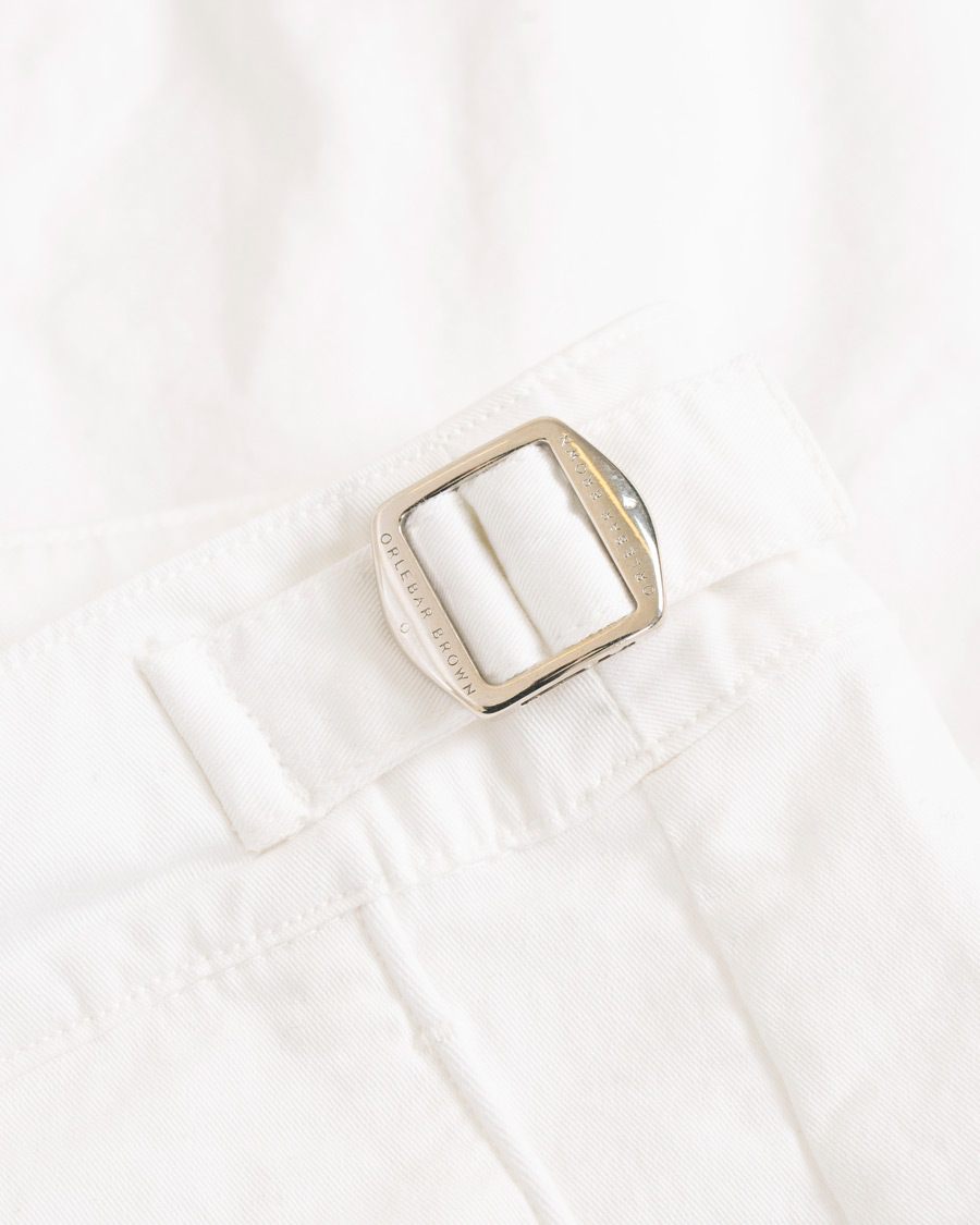 Herre | Shorts | Orlebar Brown | Bulldog Cotton Twill Shorts White