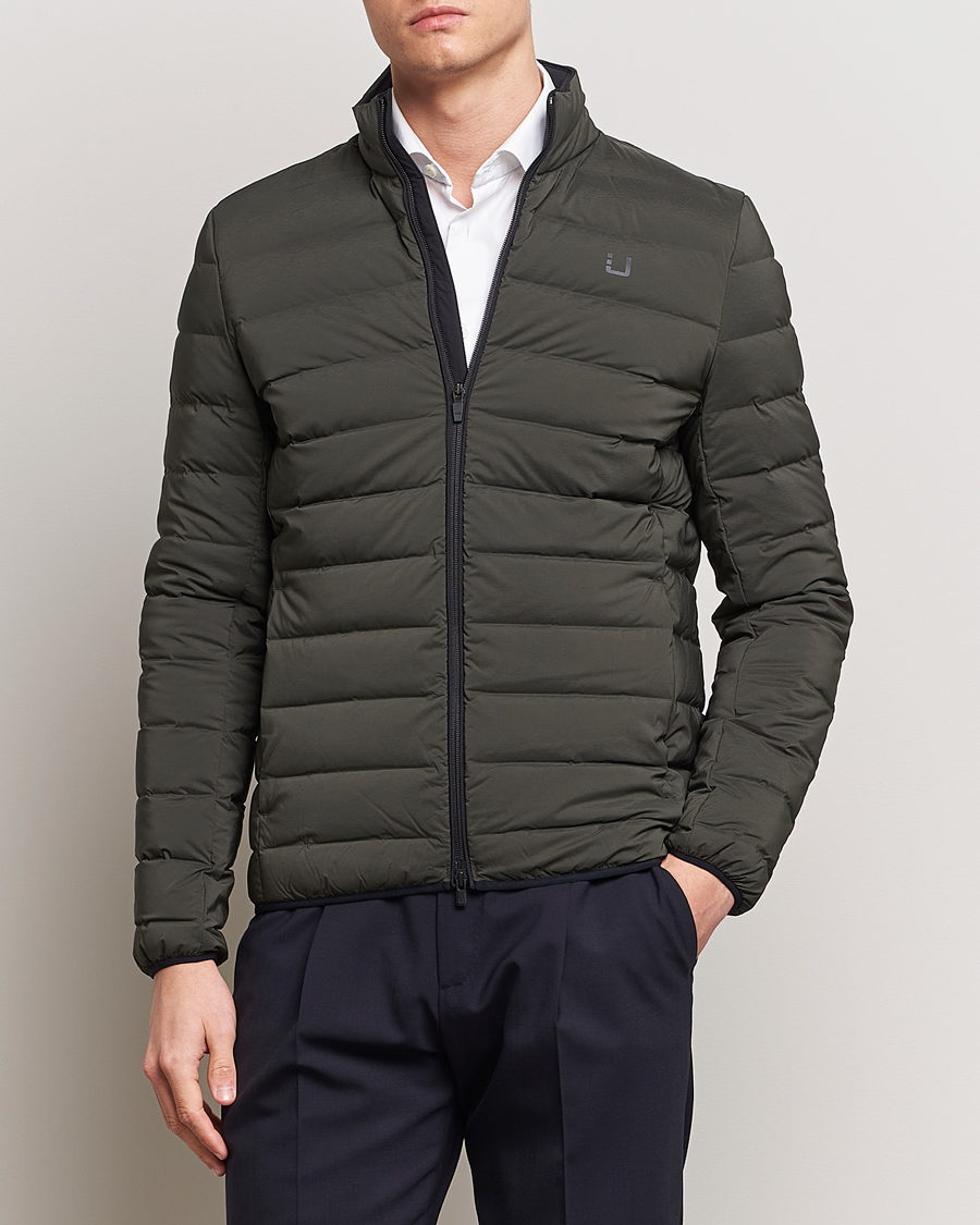 Herre | Lettvektsdunjakker | UBR | Sonic Jacket Night Olive