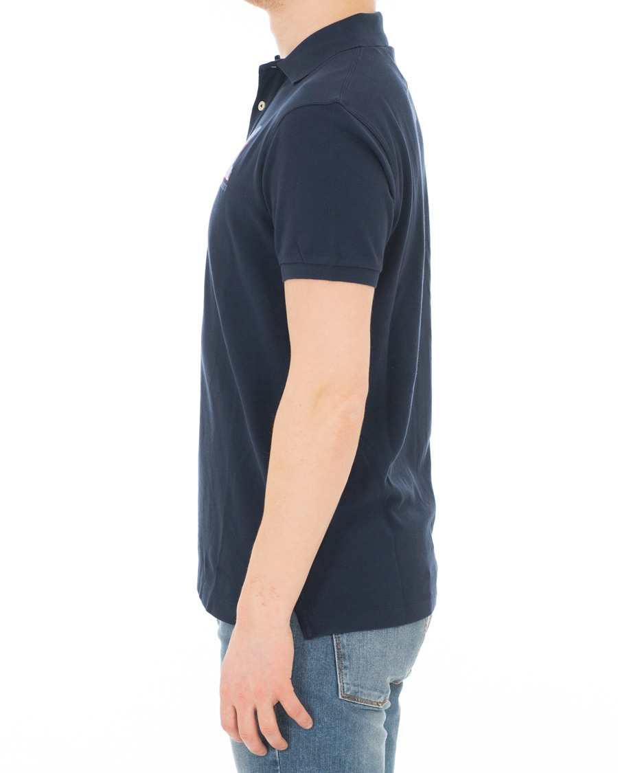 Herre | Pikéer | Hackett | Number Polo Navy