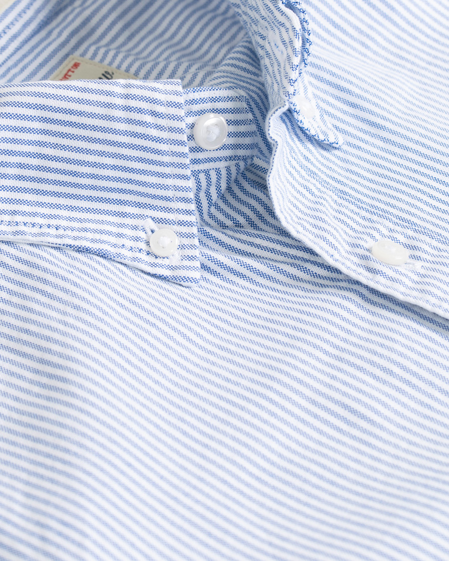 Herre | Skjorter | J.Crew | Slim Fit Stretch Oxford University Stripe Shirt Blue
