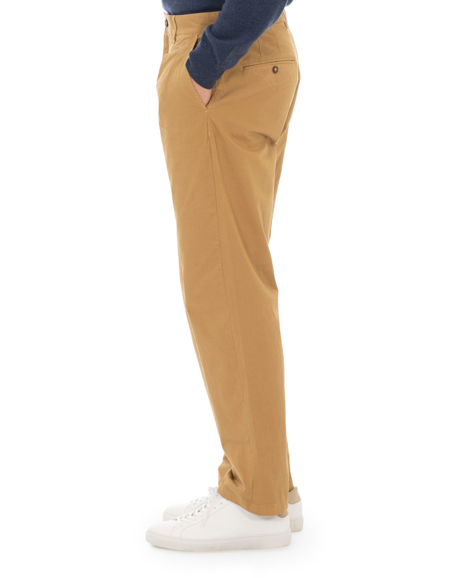 Herre | Bukser | J.Crew | Double Pleated Garment Dyed Canvas Chinos Melted Caramel