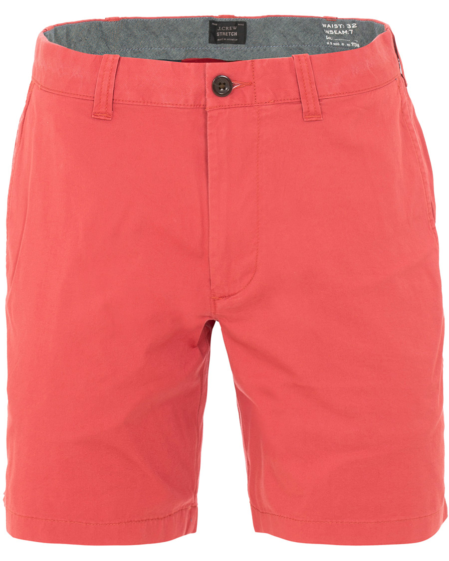 Herre | Shorts | J.Crew | 7'' Stretch Cotton Shorts Old Red