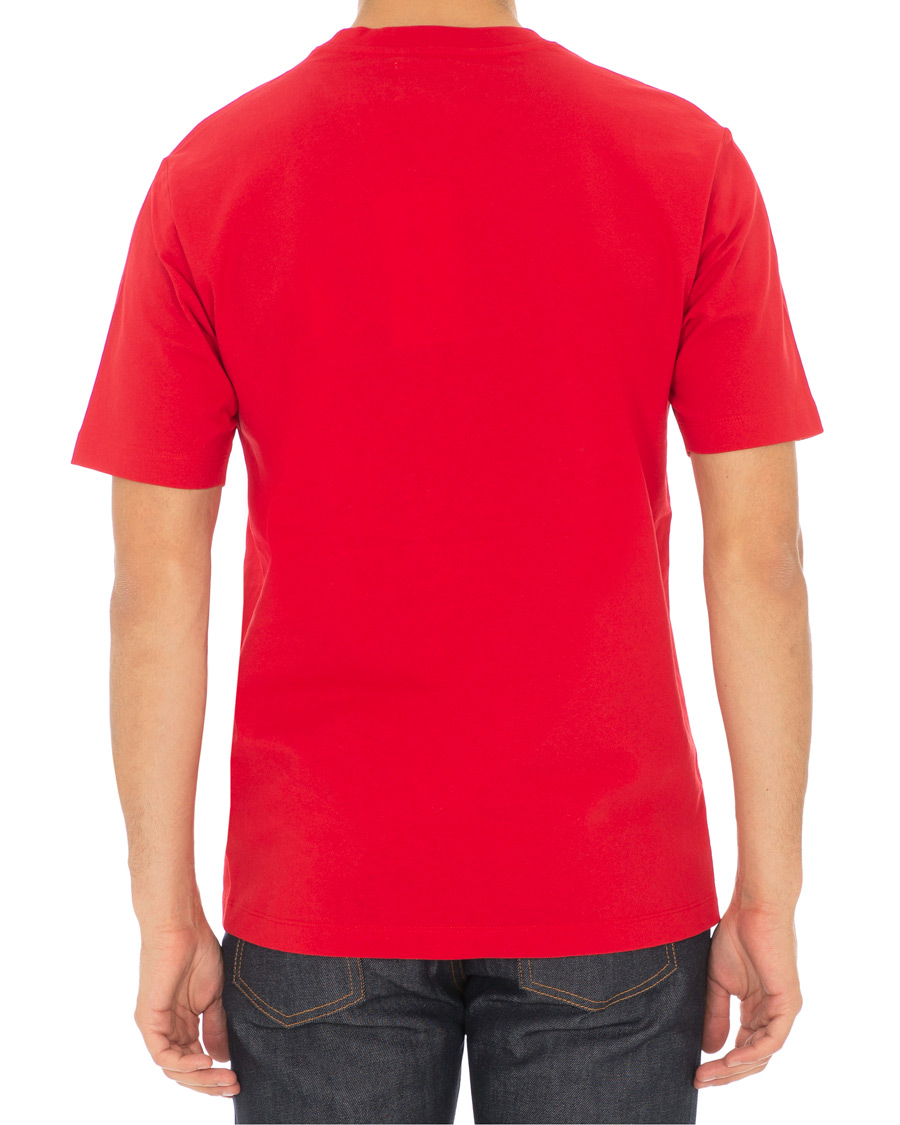 Herre | T-Shirts | Calvin Klein Jeans | Monogram Icon Box Tee Barbados Cherry