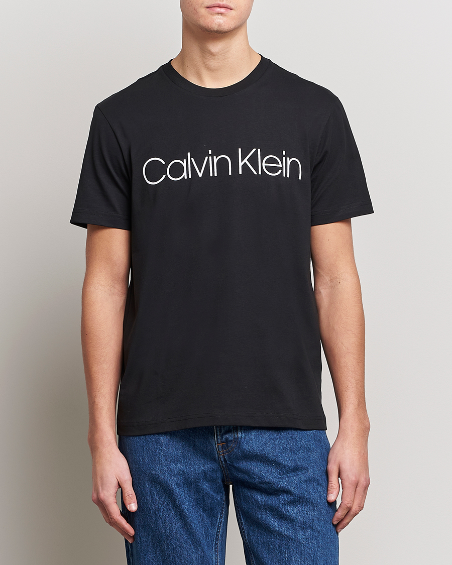 Herre |  | Calvin Klein | Front Logo Tee Black