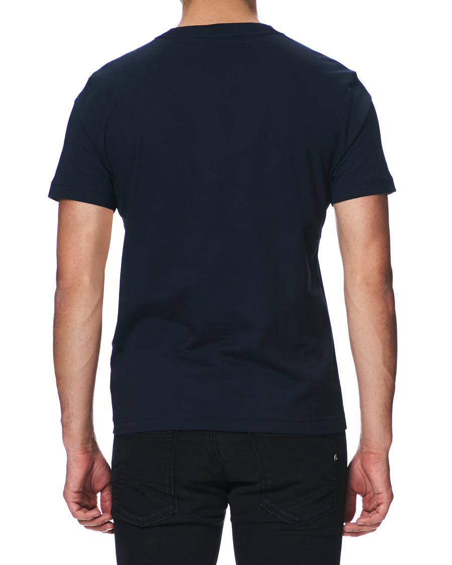 Herre | T-Shirts | Calvin Klein | Chest Logo Tee Navy