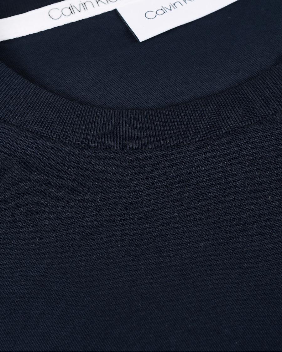 Herre | T-Shirts | Calvin Klein | Chest Logo Tee Navy