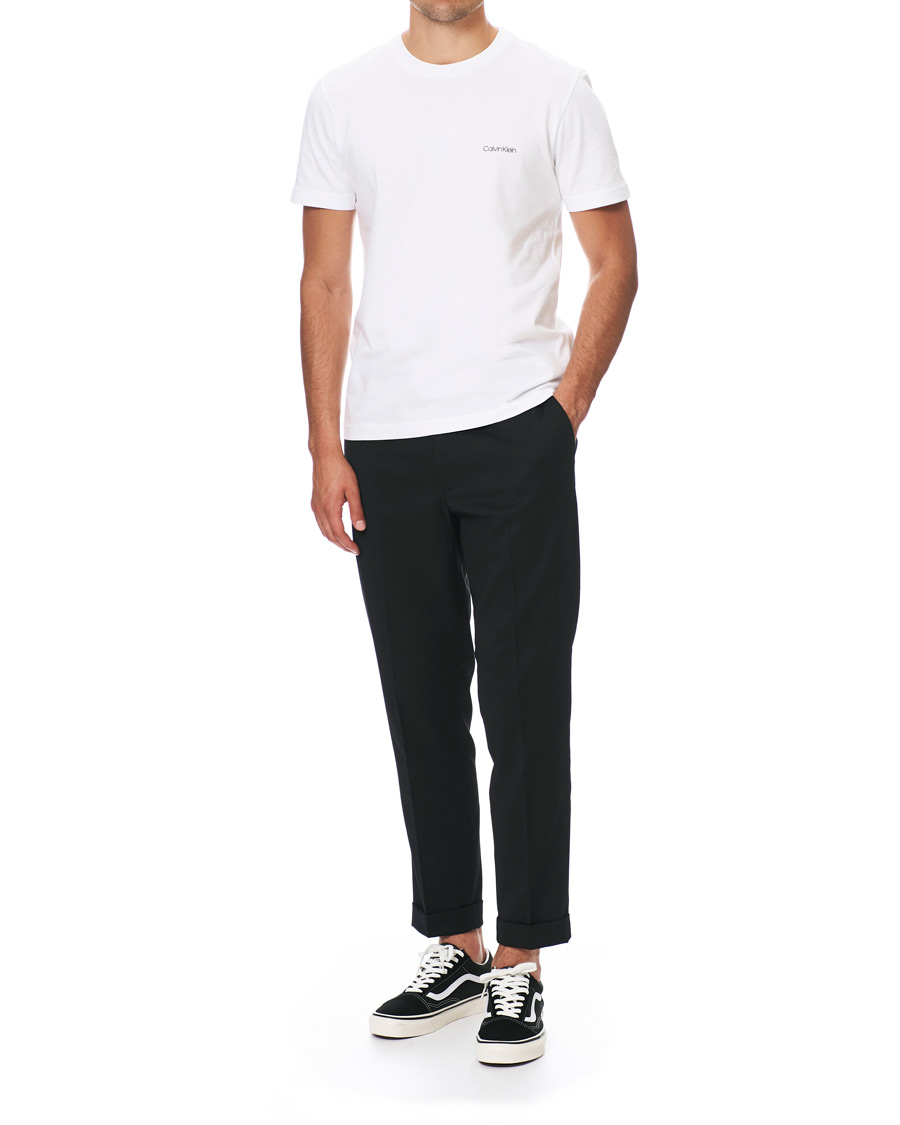 Herre | T-Shirts | Calvin Klein | Chest Logo Tee White