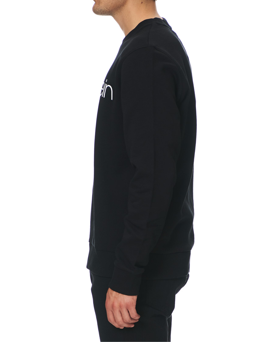 Herre | Gensere | Calvin Klein | Front Logo Sweatshirt Black
