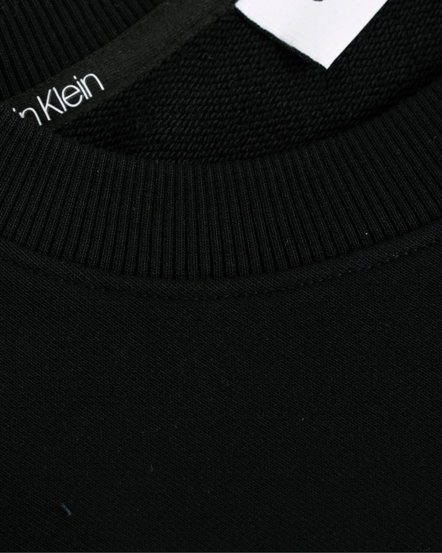 Herre | Gensere | Calvin Klein | Front Logo Sweatshirt Black