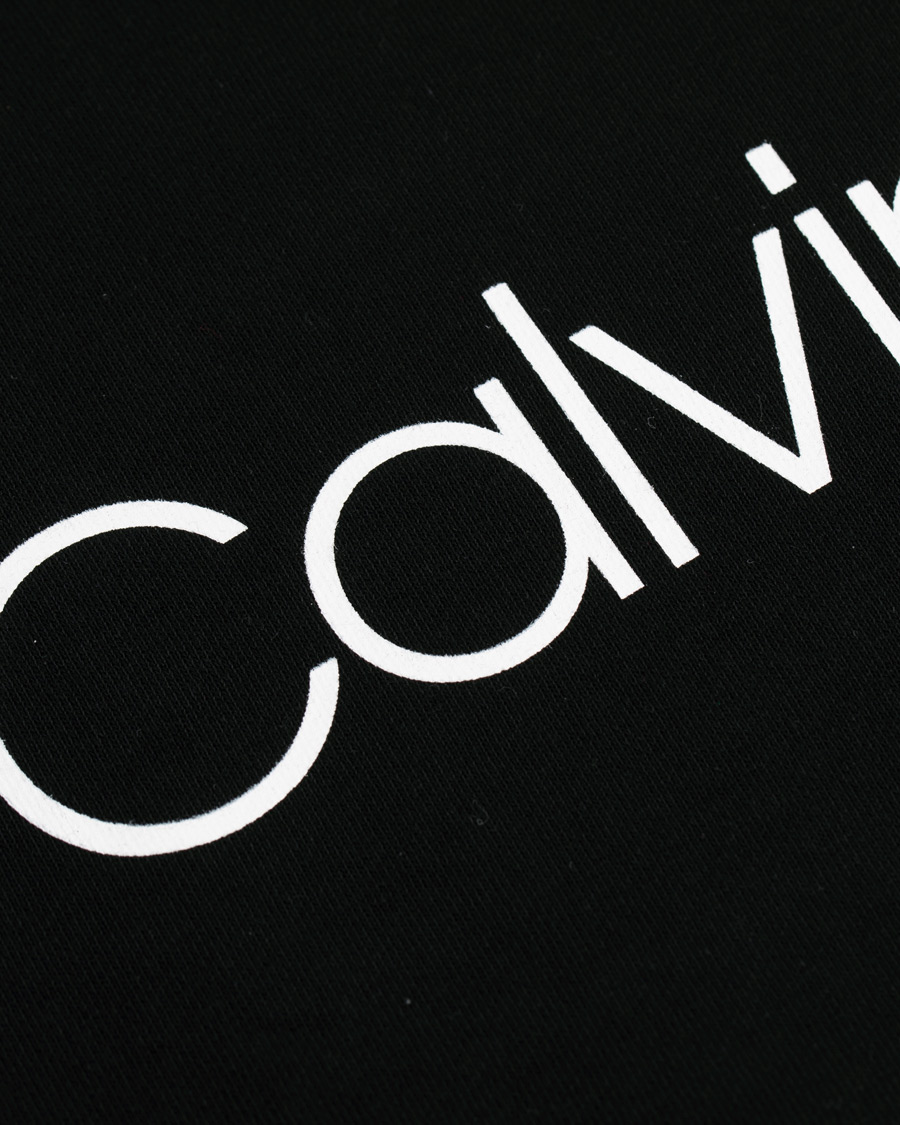Herre | Gensere | Calvin Klein | Front Logo Sweatshirt Black