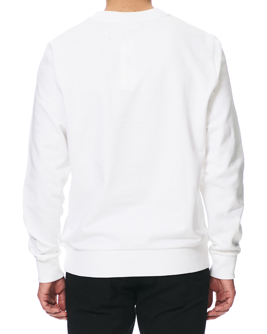 Herre | Gensere | Calvin Klein | Front Logo Sweatshirt White