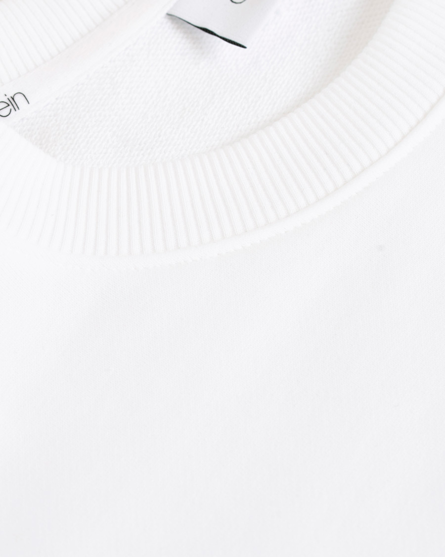 Herre | Gensere | Calvin Klein | Front Logo Sweatshirt White