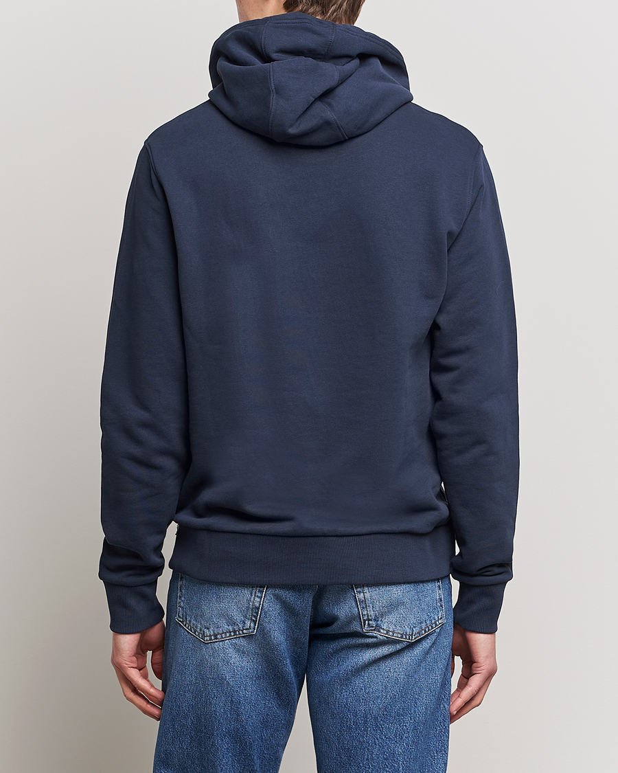 Herre | Gensere | Calvin Klein | Front Logo Hoodie Navy