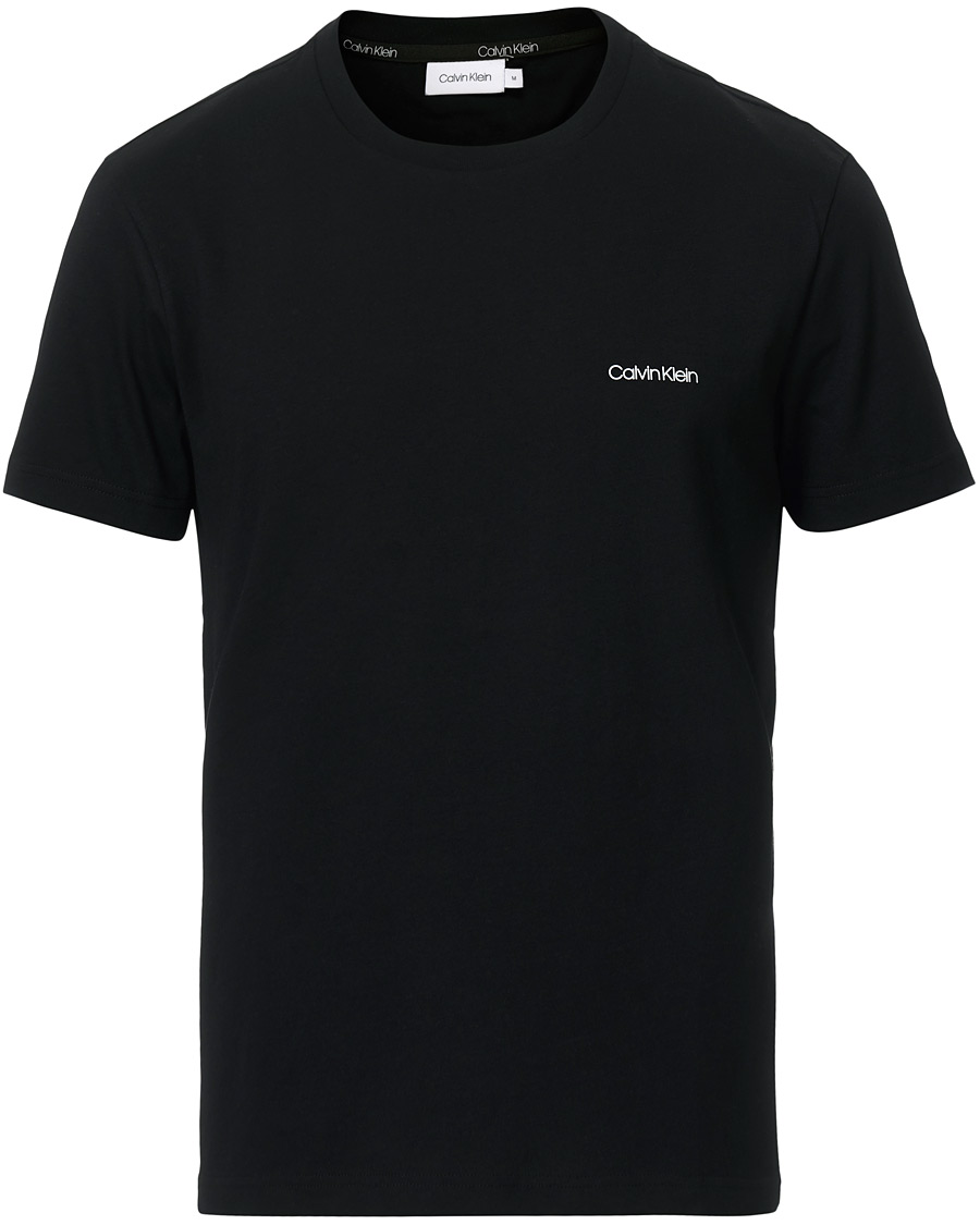 Herre | T-Shirts | Calvin Klein | Chest Logo Tee Black