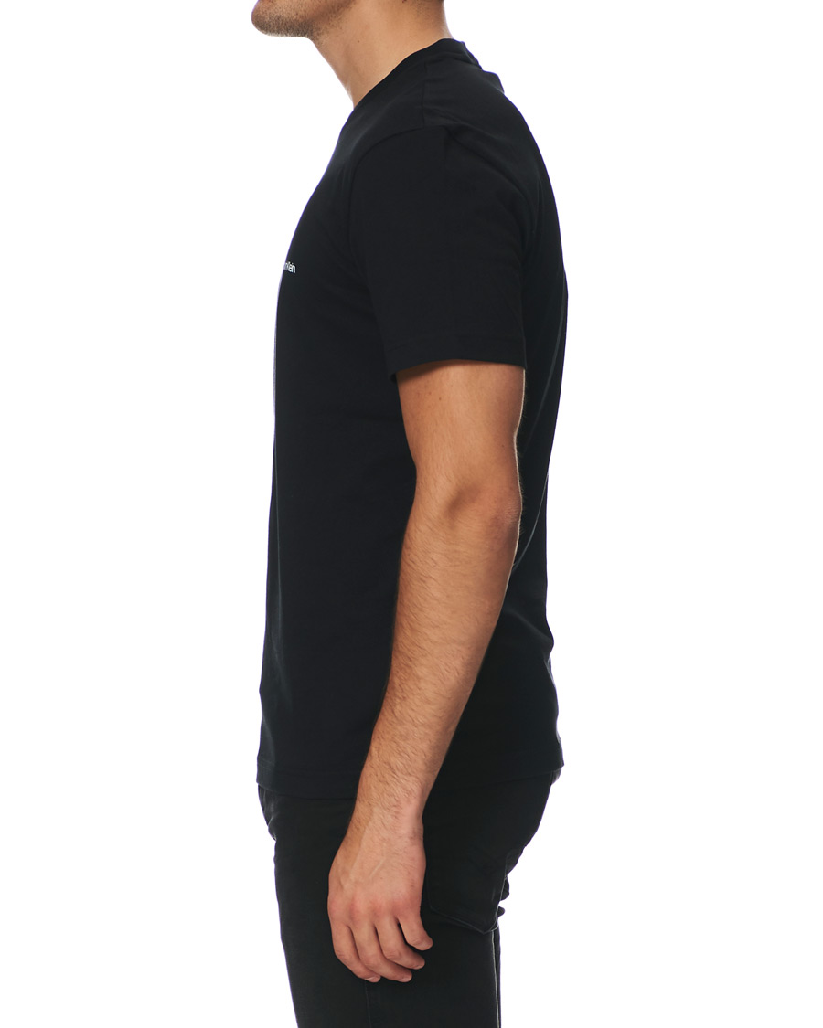 Herre | T-Shirts | Calvin Klein | Chest Logo Tee Black