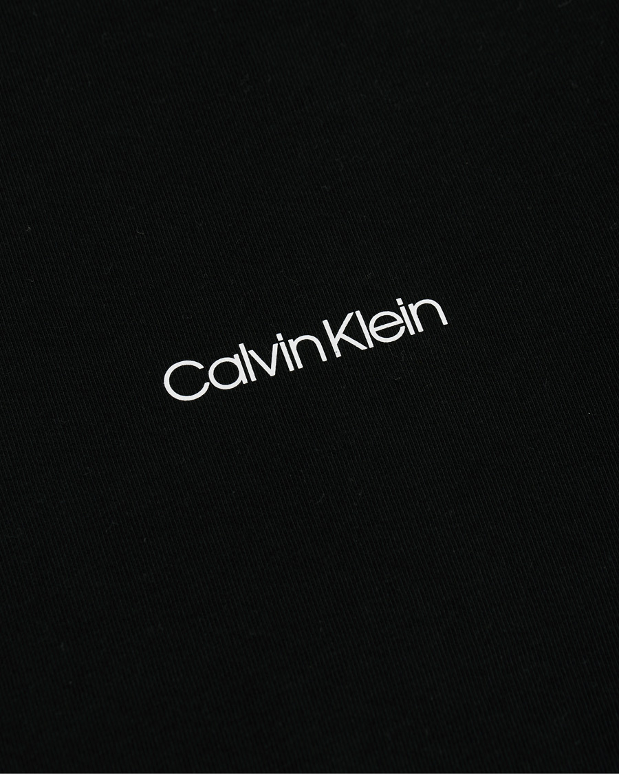 Herre | T-Shirts | Calvin Klein | Chest Logo Tee Black