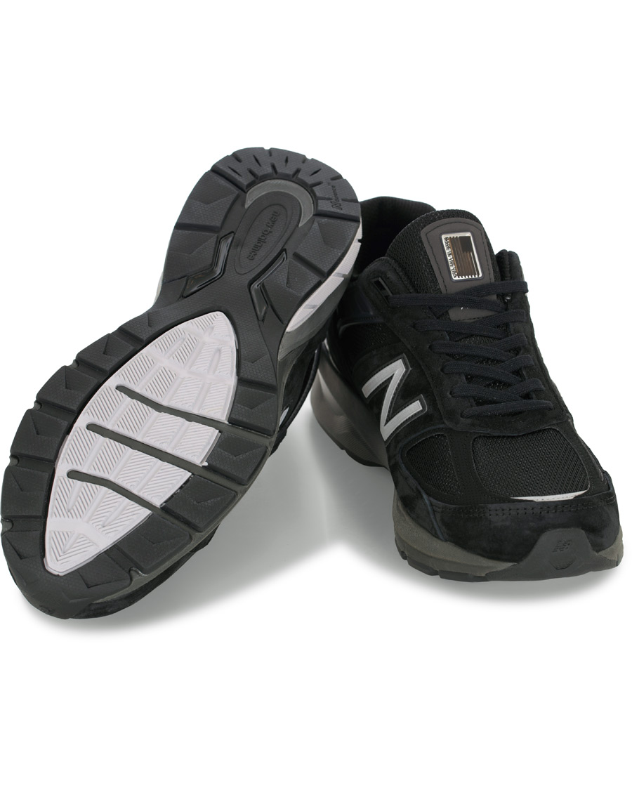 Herre | New Balance Made in USA 990 Sneaker Black US7 - EU40 | New Balance | Made in USA 990 Sneaker Black US7 - EU40