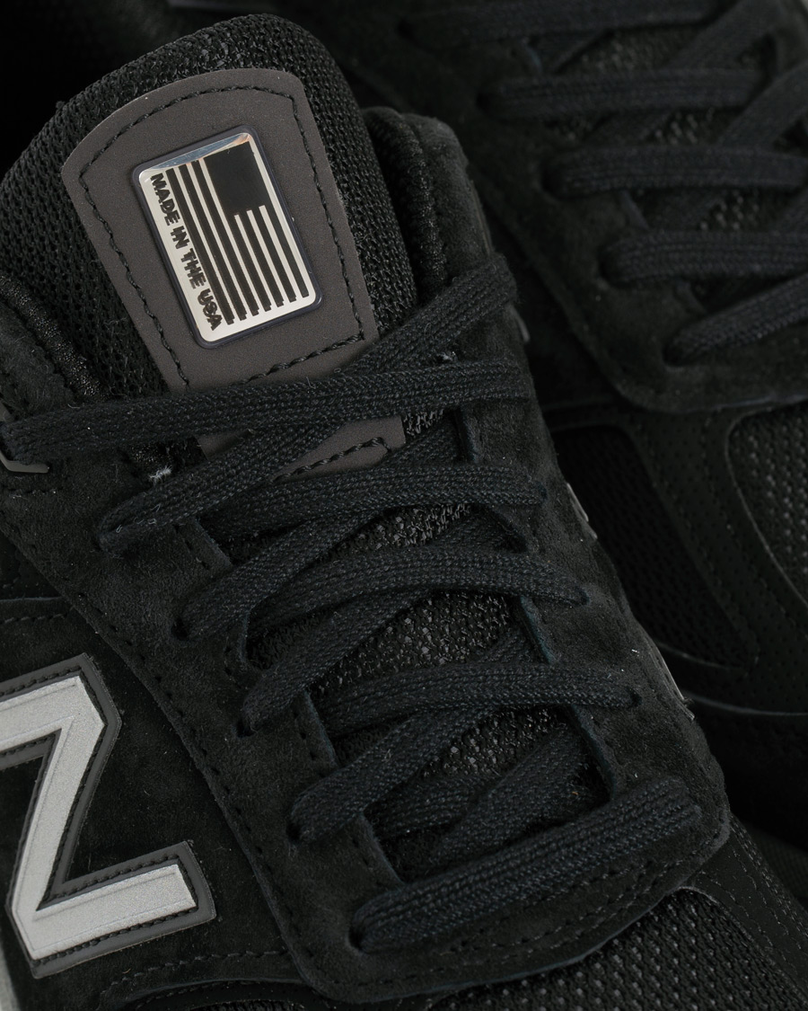 Herre | New Balance Made in USA 990 Sneaker Black US7 - EU40 | New Balance | Made in USA 990 Sneaker Black US7 - EU40