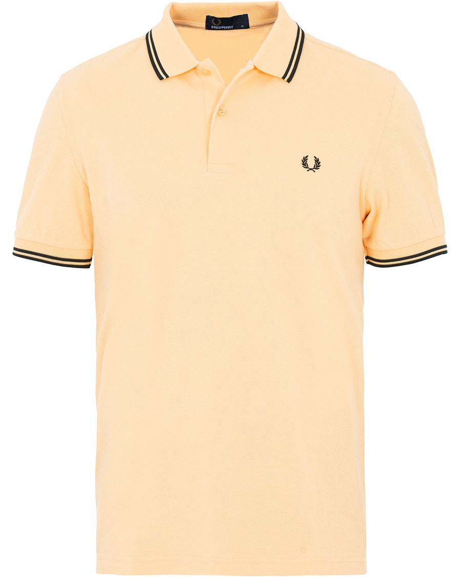 Herre | Pikéer | Fred Perry | Twin Tip Polo Apricot
