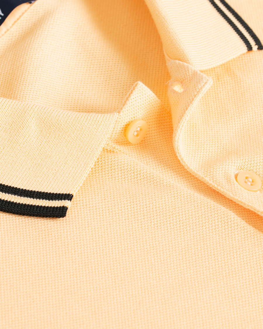 Herre | Pikéer | Fred Perry | Twin Tip Polo Apricot