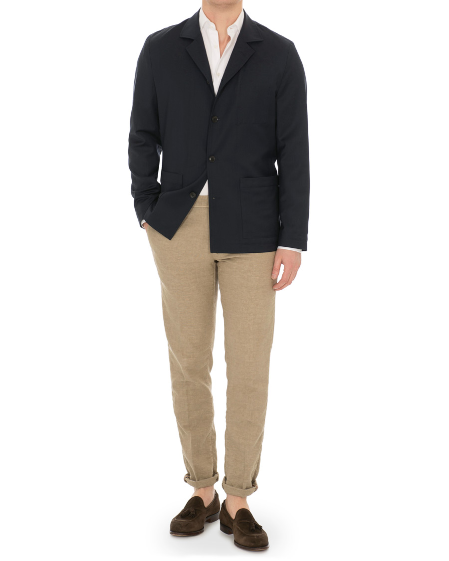 Herre | Dressjakker | Tiger of Sweden | Jimmie Hybrid Blazer Midnight Blue