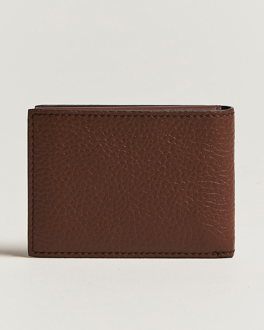 Herre | Lommebøker | Tiger of Sweden | Wrene Grained Leather Wallet Brown