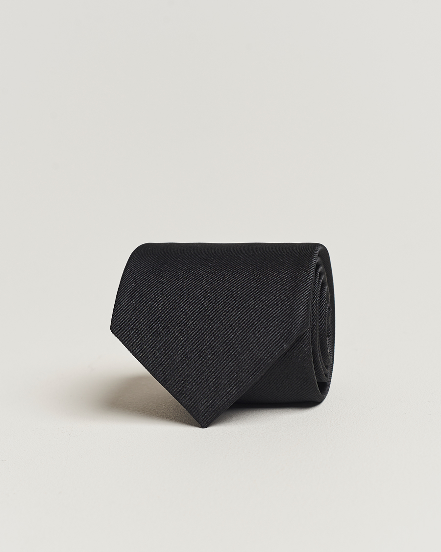 Herre |  | Amanda Christensen | Plain Classic Tie 8 cm Black