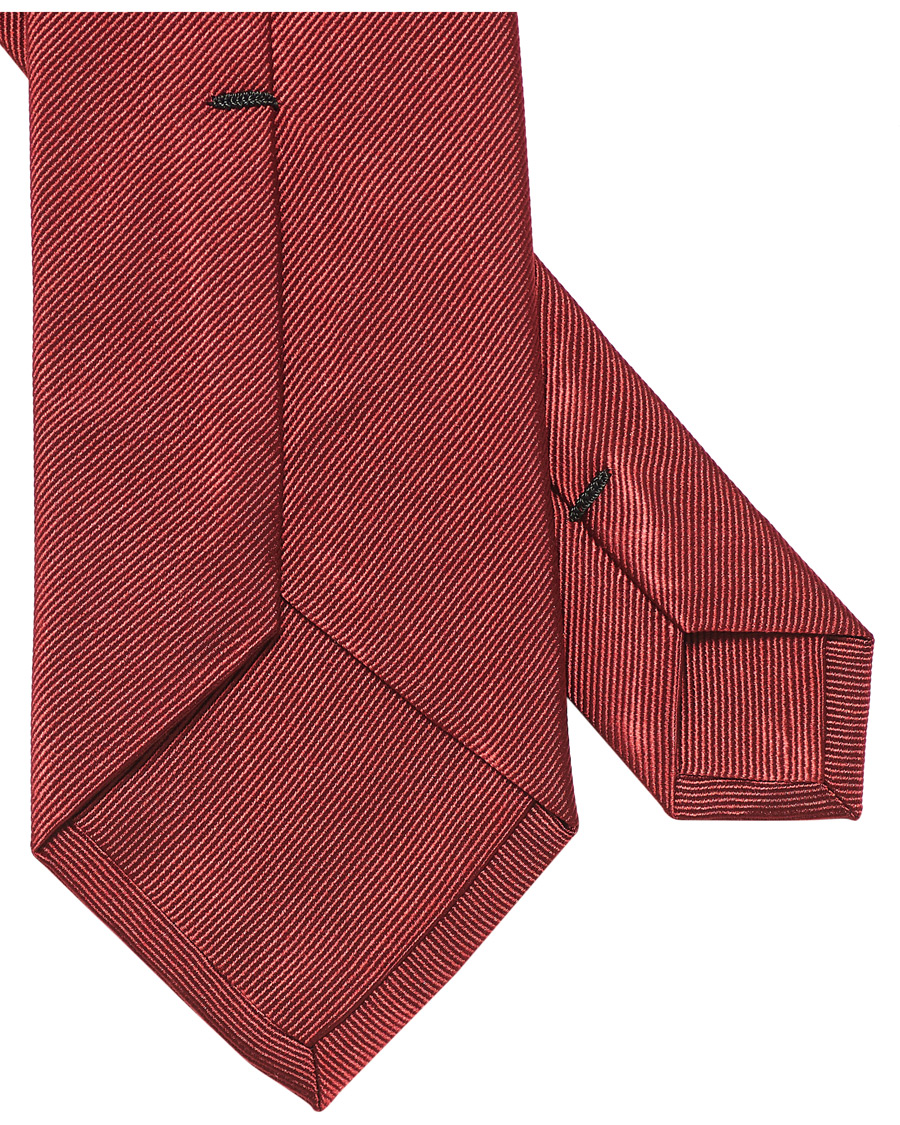 Herre | | Amanda Christensen | Plain Classic Tie 8 cm Wine Red