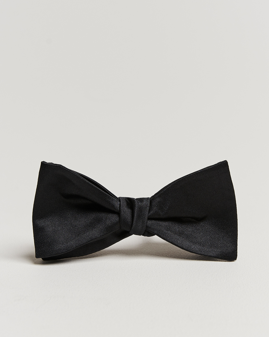 Herre | Sløyfer | Amanda Christensen | Self Tie Silk Ceremony Black