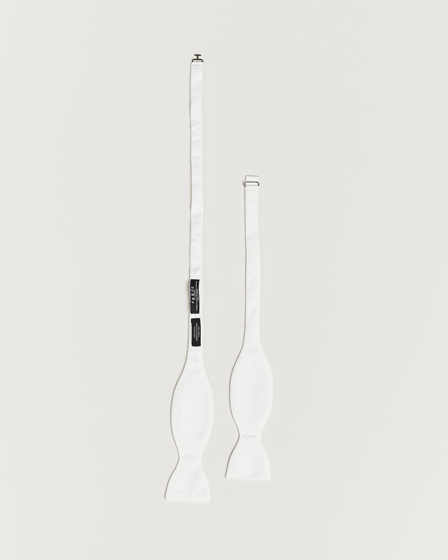 Herre | Sløyfer | Amanda Christensen | Cotton Pique Self Tie White