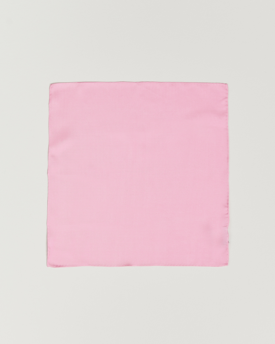 Herre | Lommetørkle | Amanda Christensen | Handkercheif Silk Pink