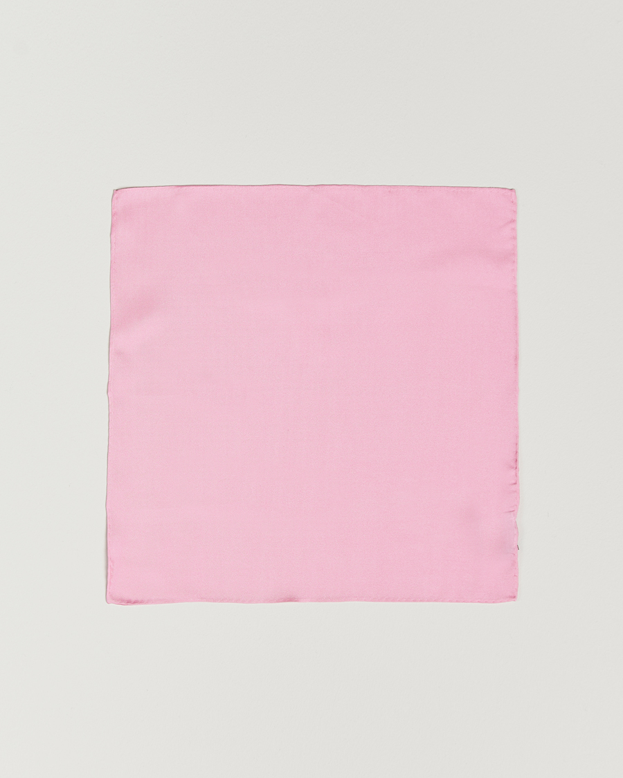 Herre | Lommetørklær | Amanda Christensen | Handkercheif Silk Pink