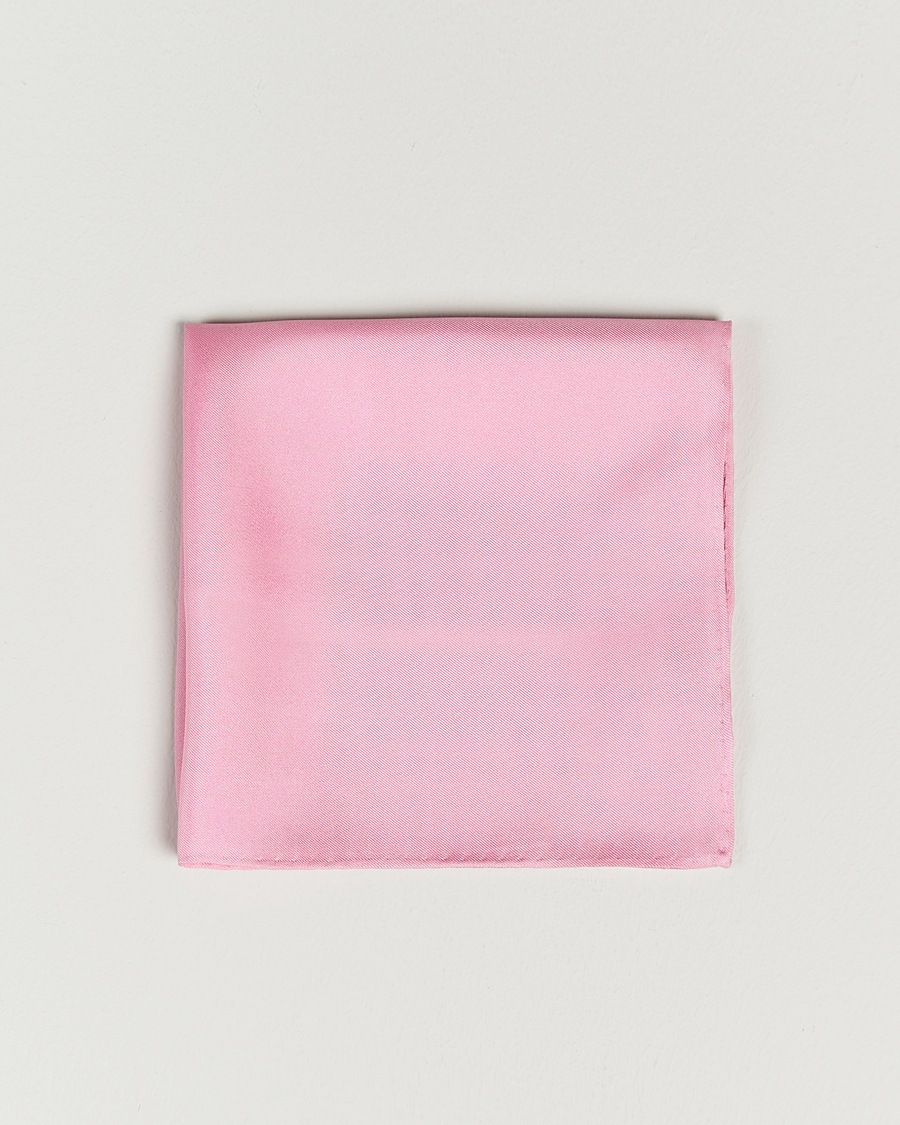 Herre | Lommetørklær | Amanda Christensen | Handkercheif Silk Pink