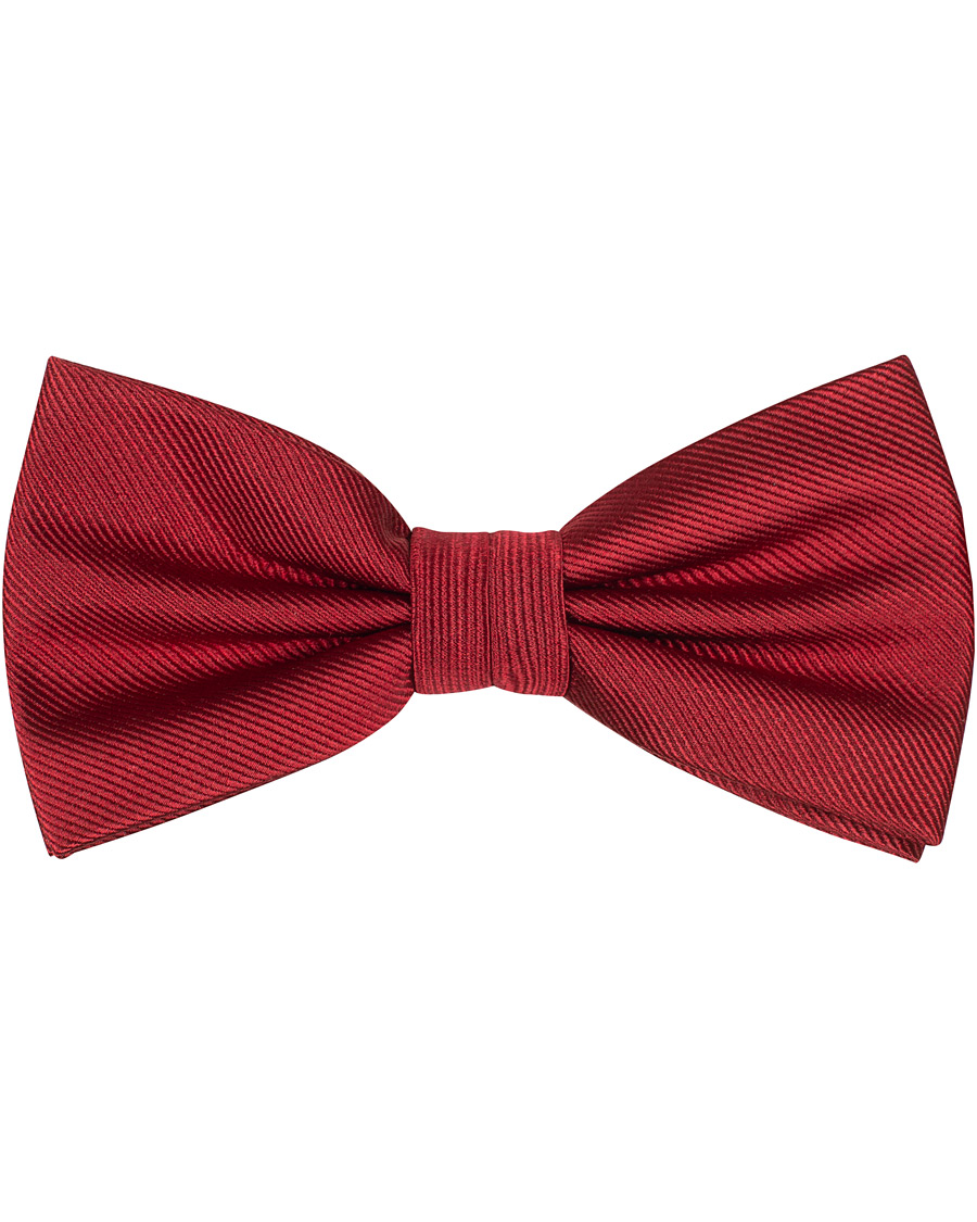 Herre | Amanda Christensen Pre Tie Silk Wine Red | Amanda Christensen | Pre Tie Silk Wine Red
