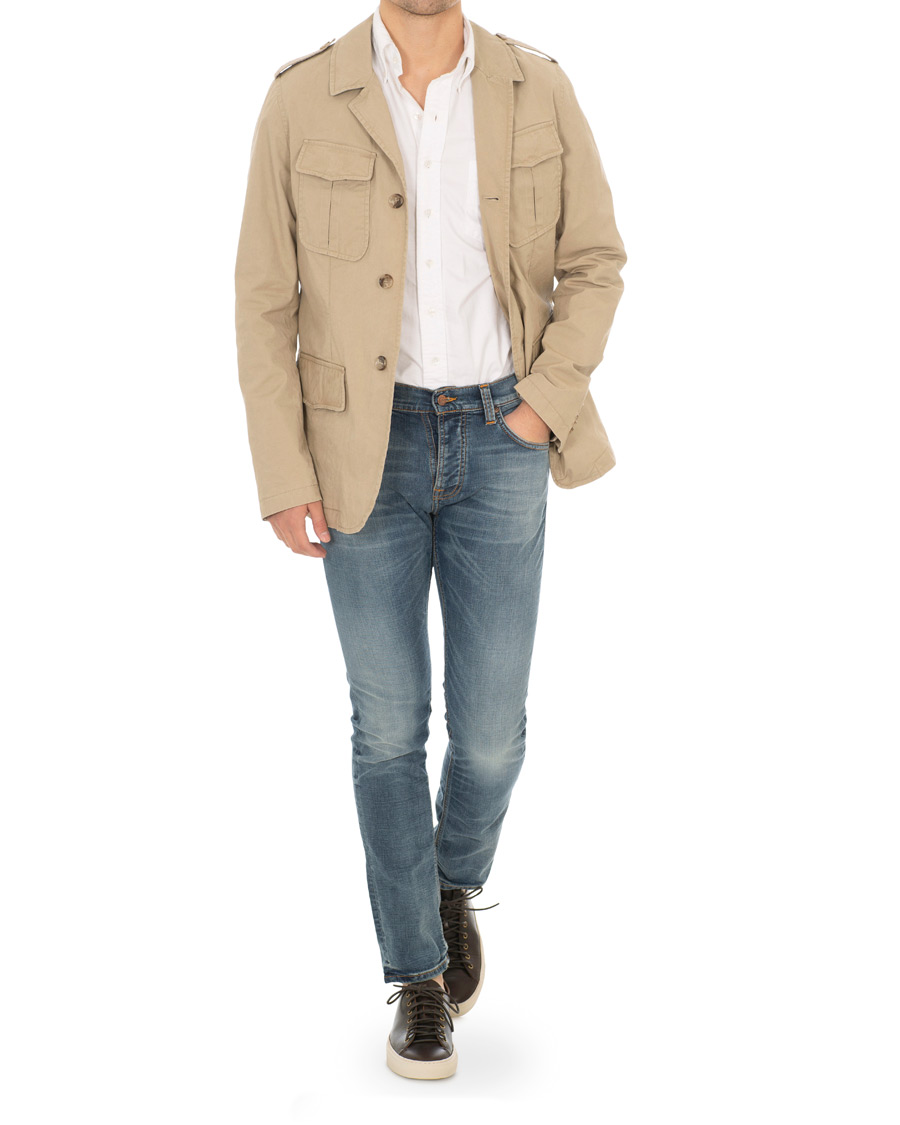 Herre | Jeans | Nudie Jeans | Grim Tim Organic Jeans Worn In Broken