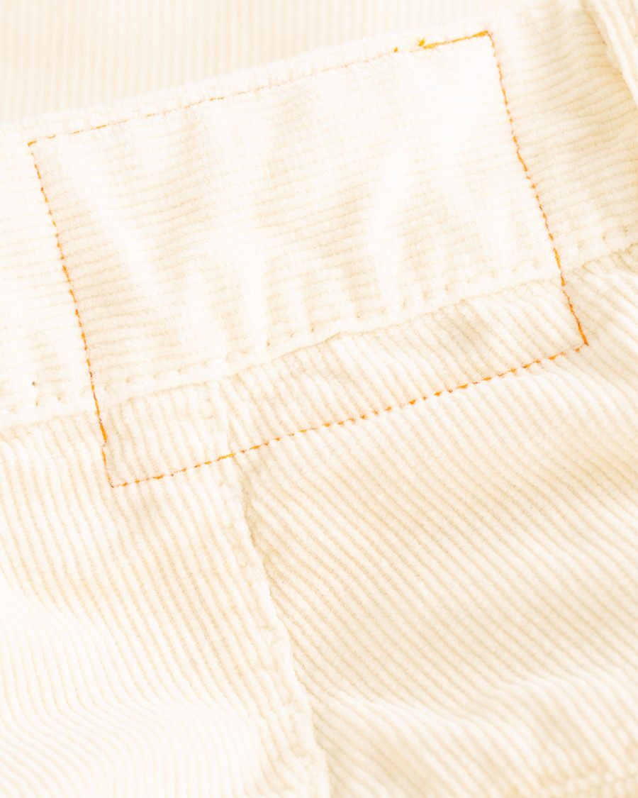 Herre | Shorts | Nudie Jeans | Luke Baby Cord Shorts Dusty White