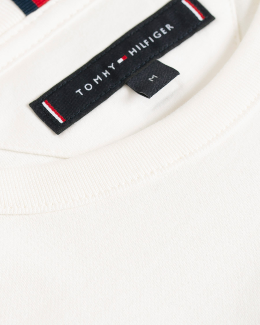 Herre | T-Shirts | Tommy Hilfiger | Summer Photo Printed Crew Neck Tee Snow White
