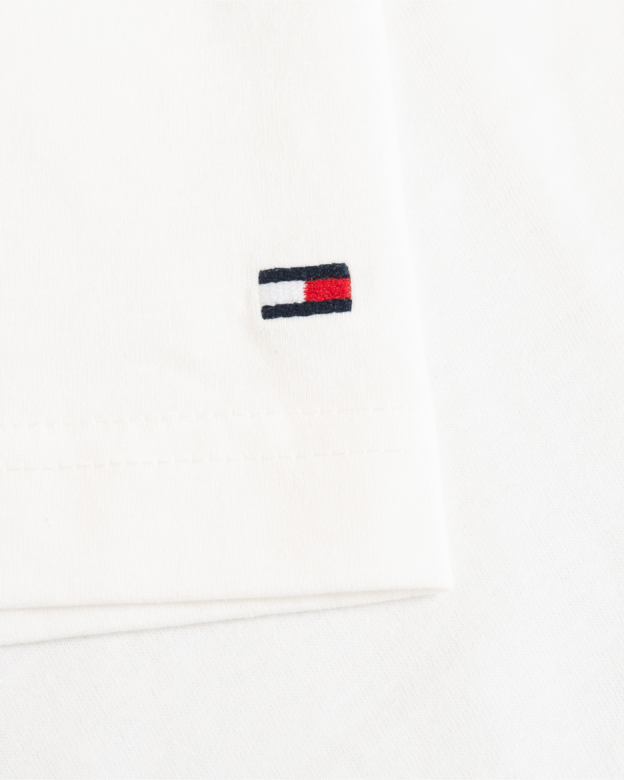 Herre | T-Shirts | Tommy Hilfiger | Summer Photo Printed Crew Neck Tee Snow White