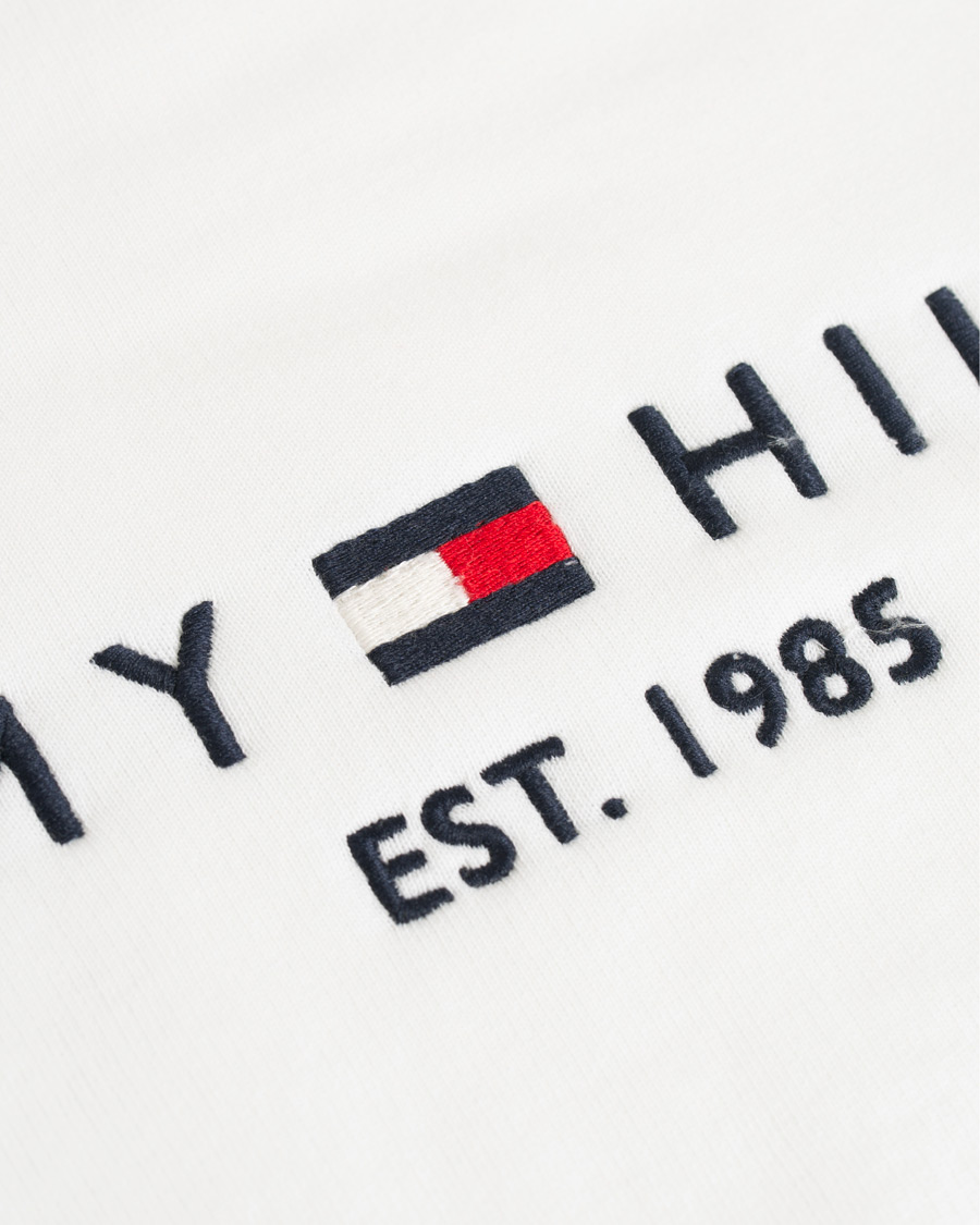 Herre | Gensere | Tommy Hilfiger | Logo Hoodie Snow White