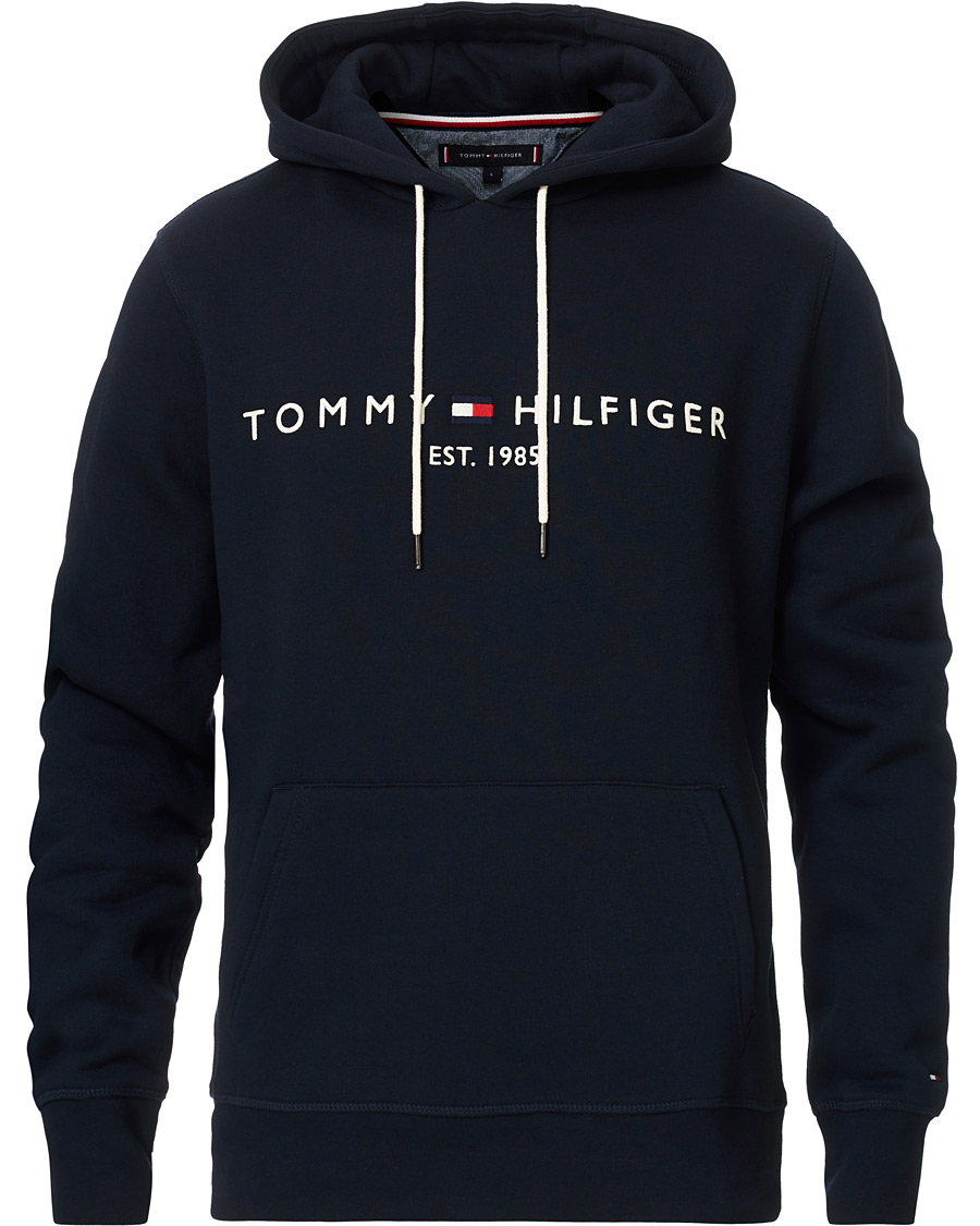 Herre | Gensere | Tommy Hilfiger | Logo Hoodie Sky Captain