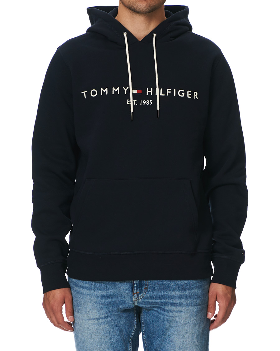 Herre | Gensere | Tommy Hilfiger | Logo Hoodie Sky Captain