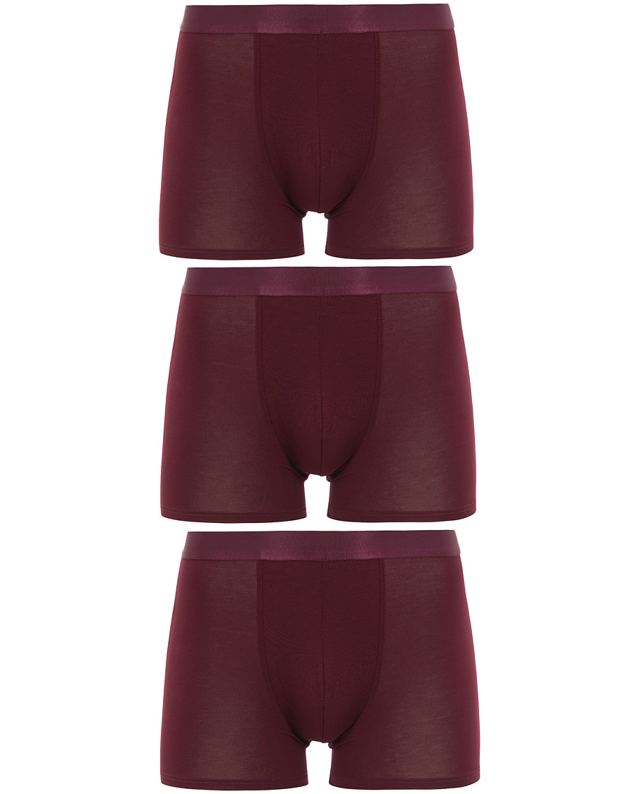 Herre | Undertøy | CDLP | 3-Pack Boxer Brief Burgundy
