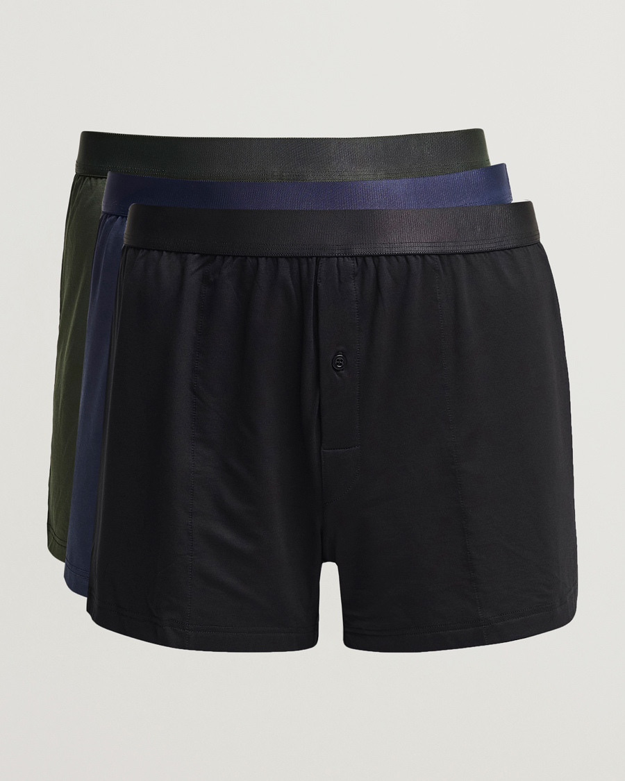 Herre | Undertøy | CDLP | 3-Pack Boxer Shorts Black/Army/Navy