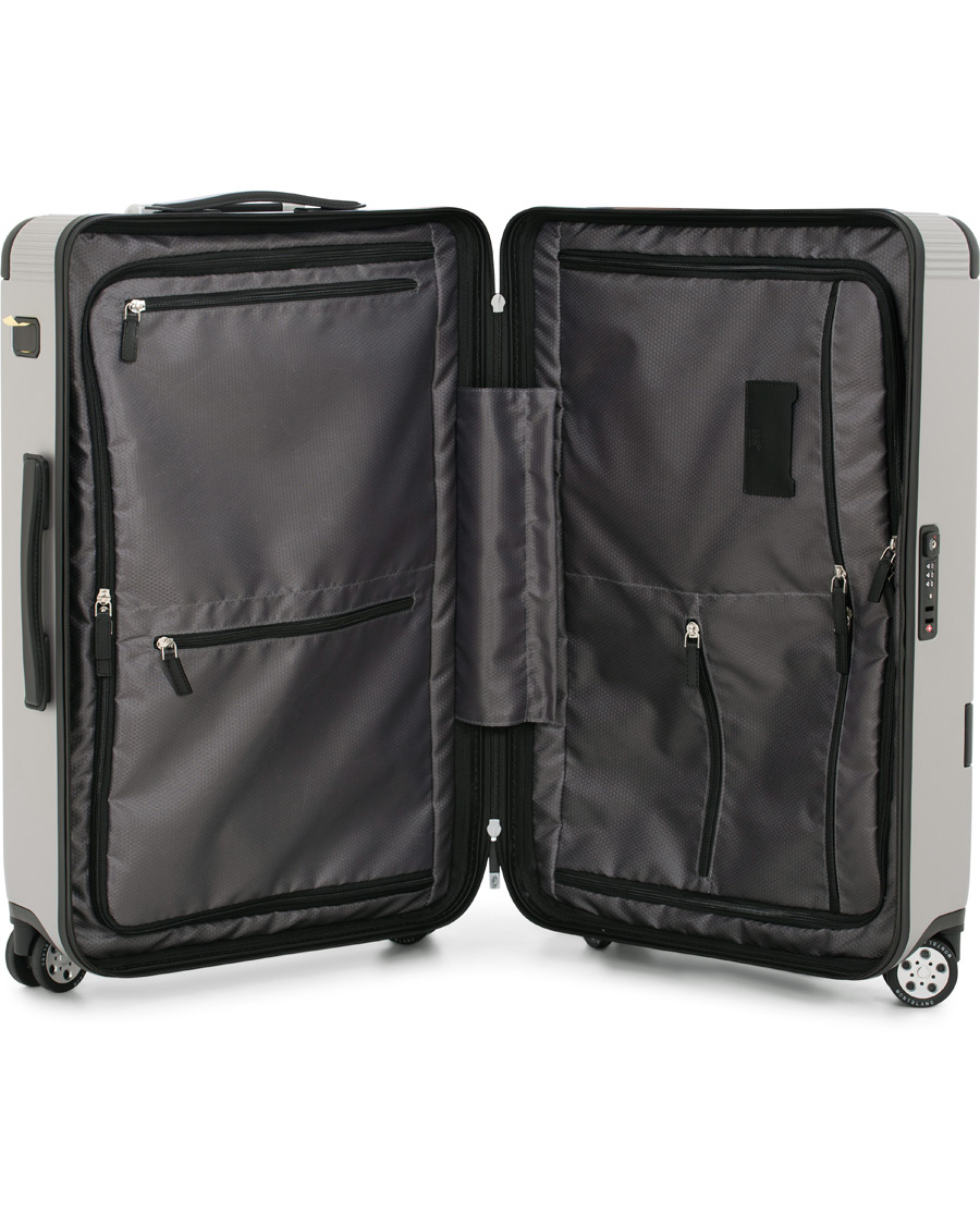 Herre | Montblanc Trolley Small/Medium 4 Wheels Black  Silver | Montblanc | Trolley Small/Medium 4 Wheels Black  Silver