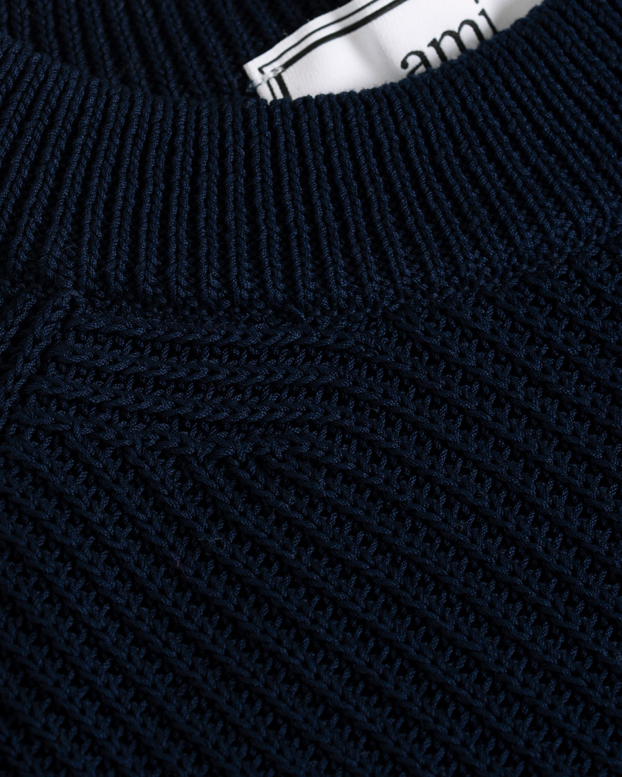 Herre | Gensere | AMI | Fisherman Sweater Marine