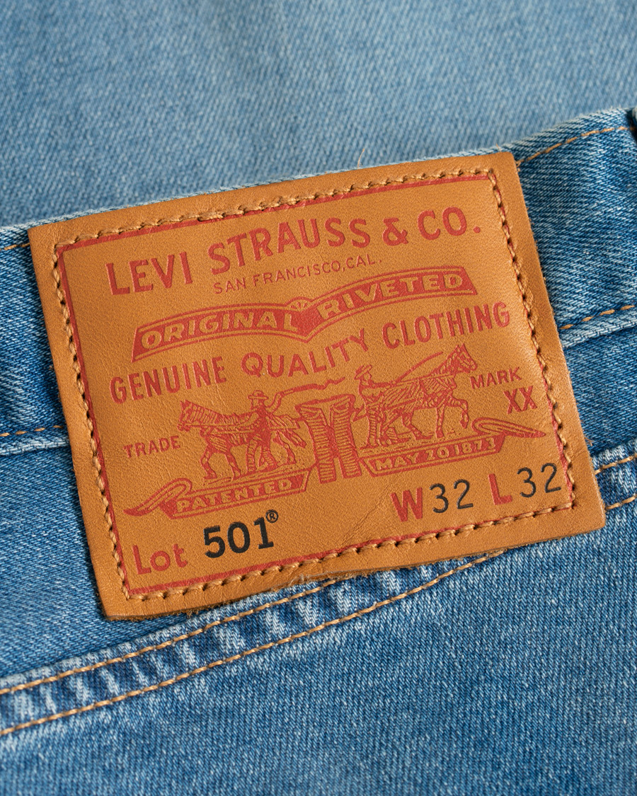Herre | Jeans | Levi's | 501 Original Fit Stretch Ironwood Overt Jeans Blue